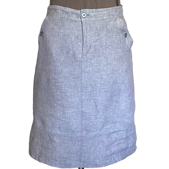 🔥HOST PICK🔥 Christopher & Banks Linen Skirt - Picture 2 of 14